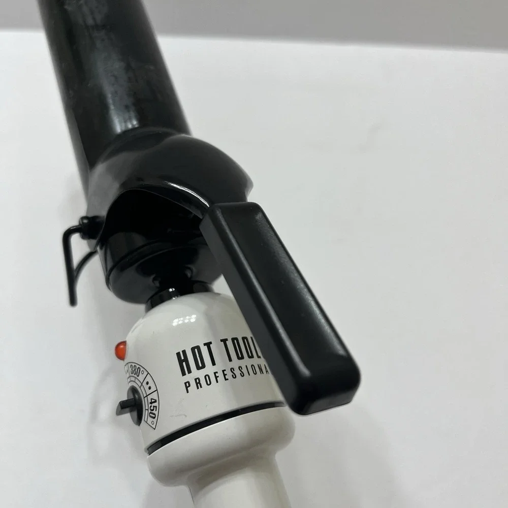 Hot Tools Professional Nano Ceramic Curling Iron Rheostat Control Dial Up To 430